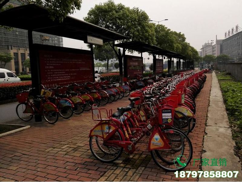 宝兴县共享自行车智能停车棚