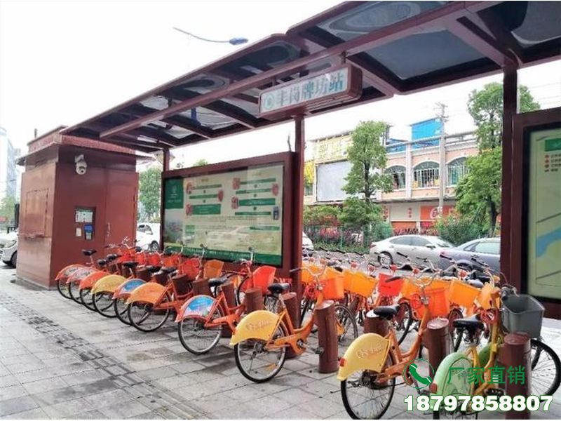 澧县公共自行车停放亭
