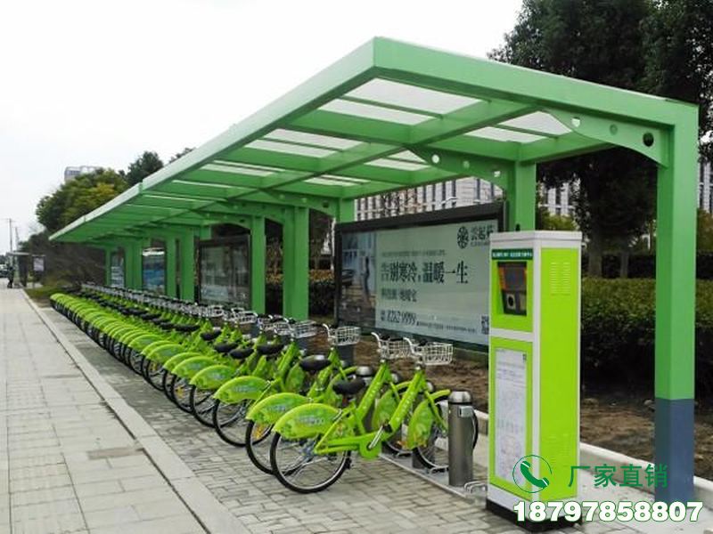 来凤县公共自行车智能候车亭
