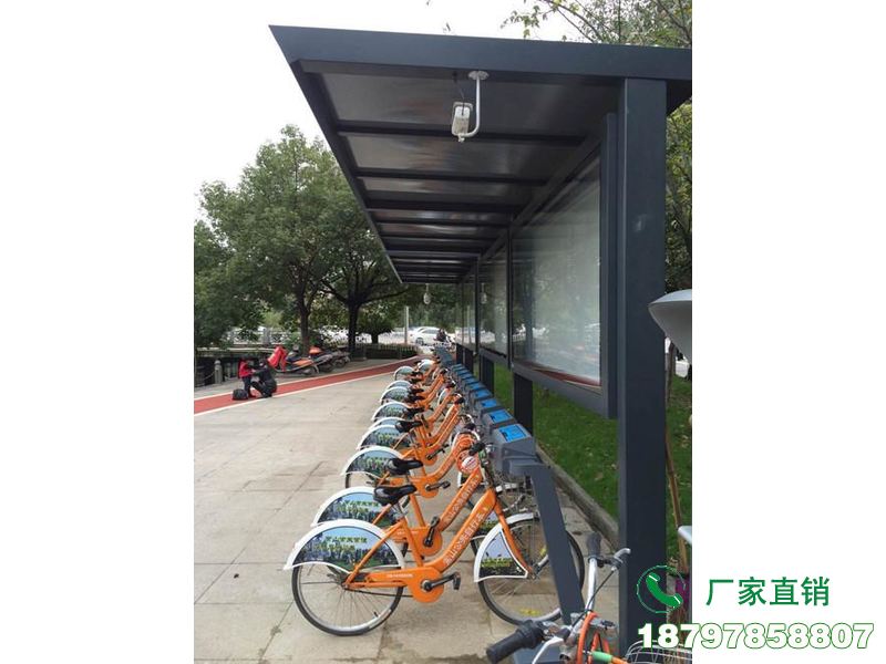 洛川县自行车共享出行停车棚