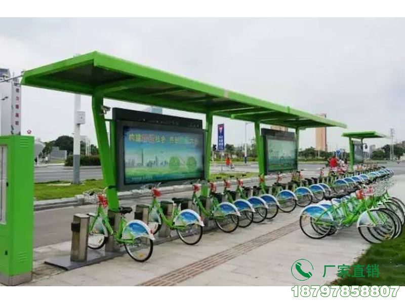 江华县城市共享自行车服务亭