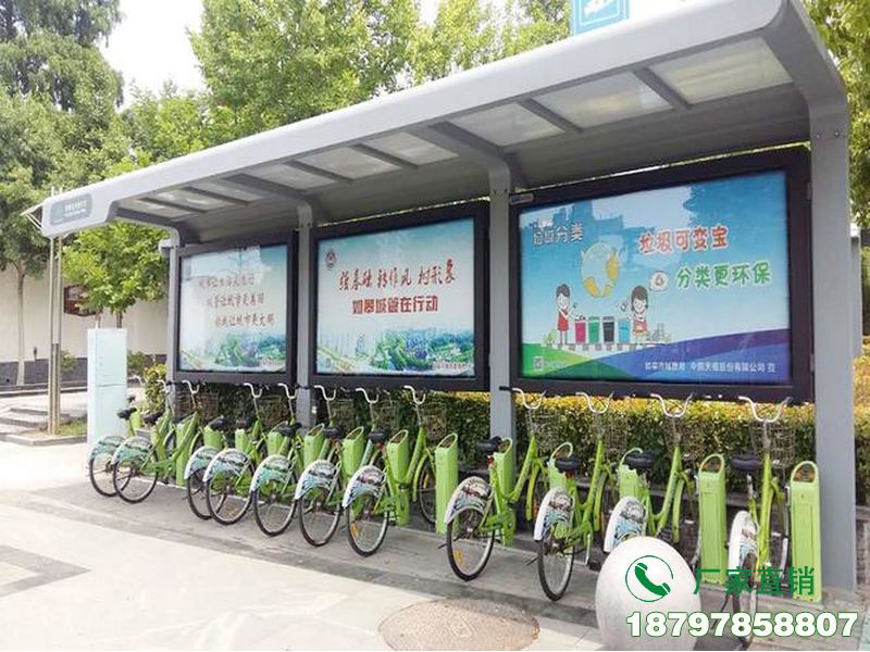 张家港公共自行车停车棚